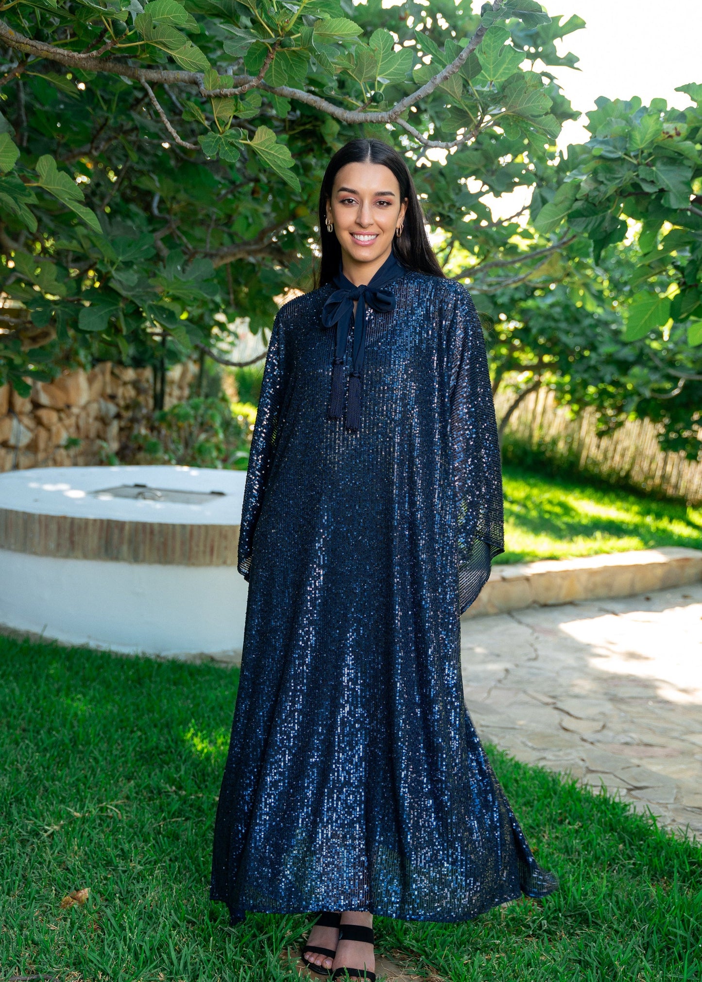 FATI SEQUIN KAFTAN