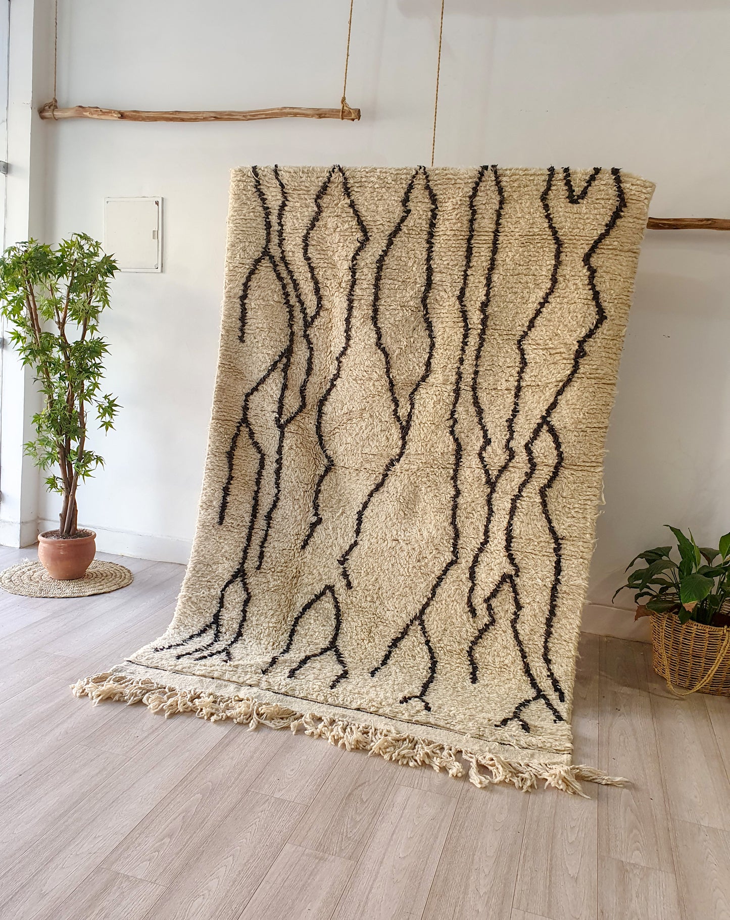 TAPIS EN LAINE YAN