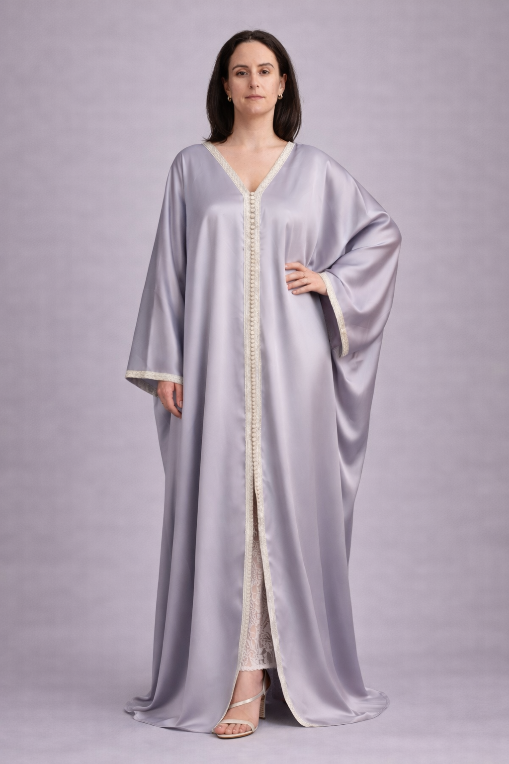 SILVER CAFTAN