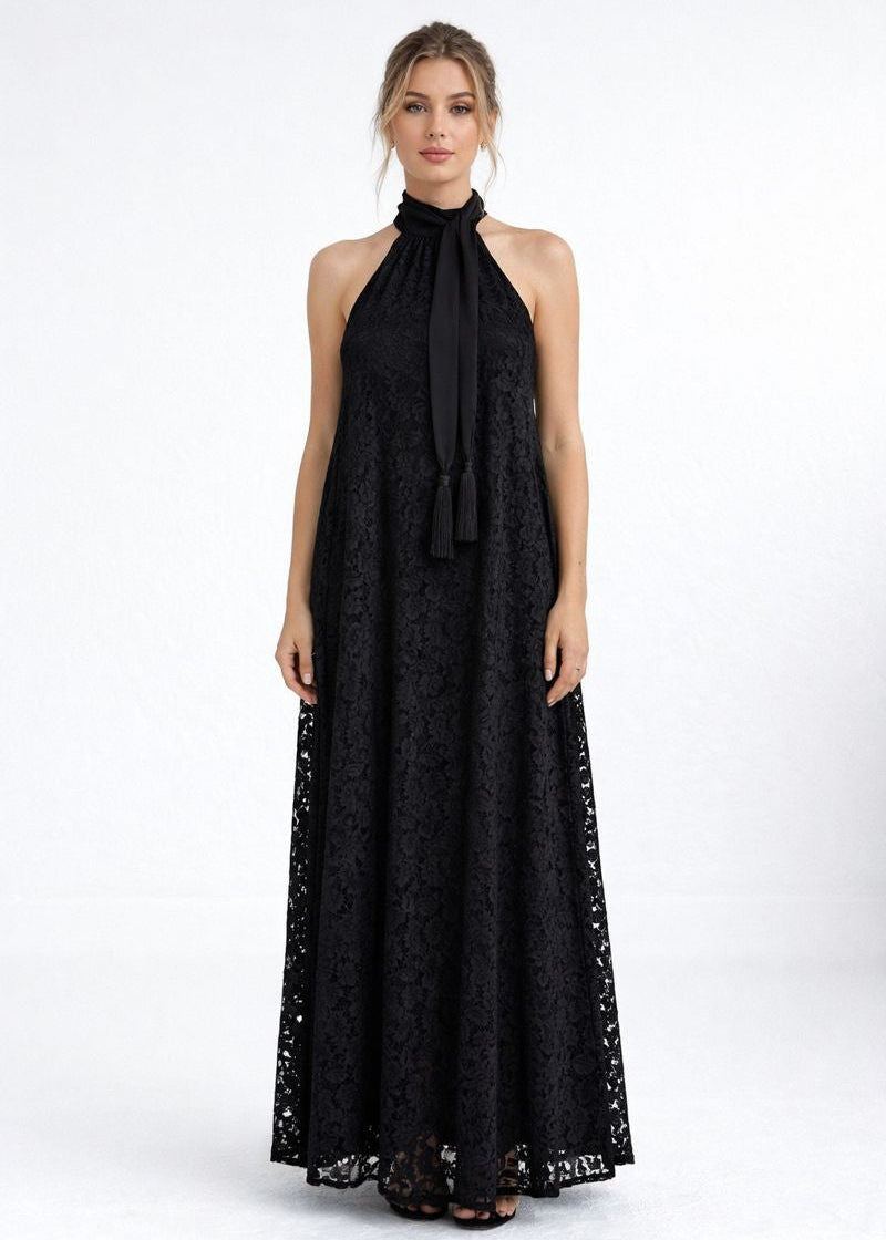 SOHO LACE BLACK DRESS - Milsouls