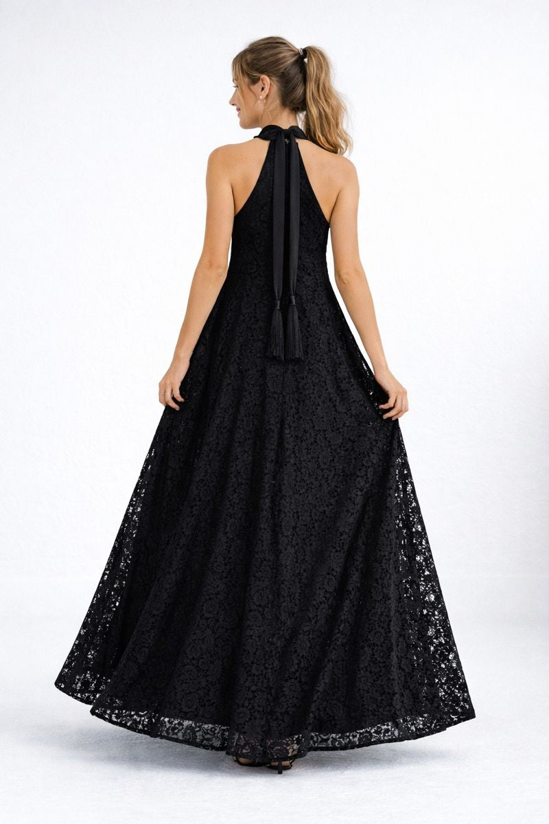 SOHO LACE BLACK DRESS - Milsouls