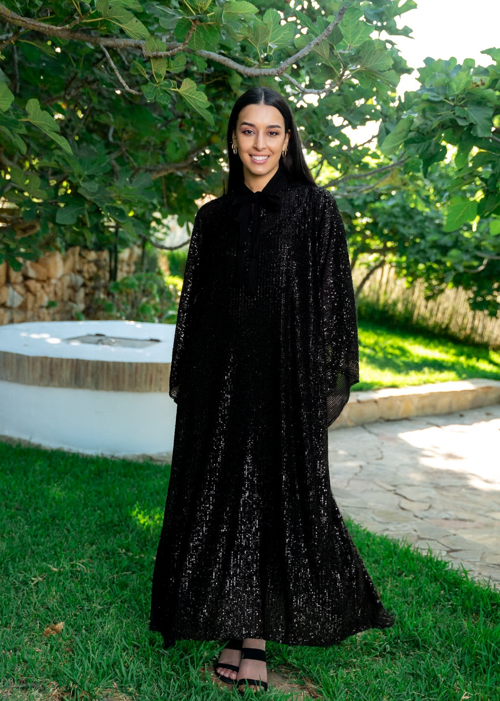 FATI BLACK KAFTAN