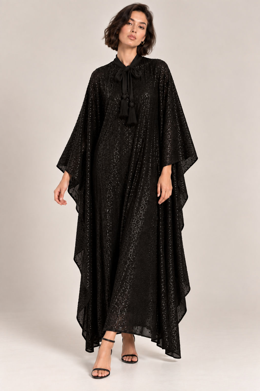 FATI SEQUIN KAFTAN