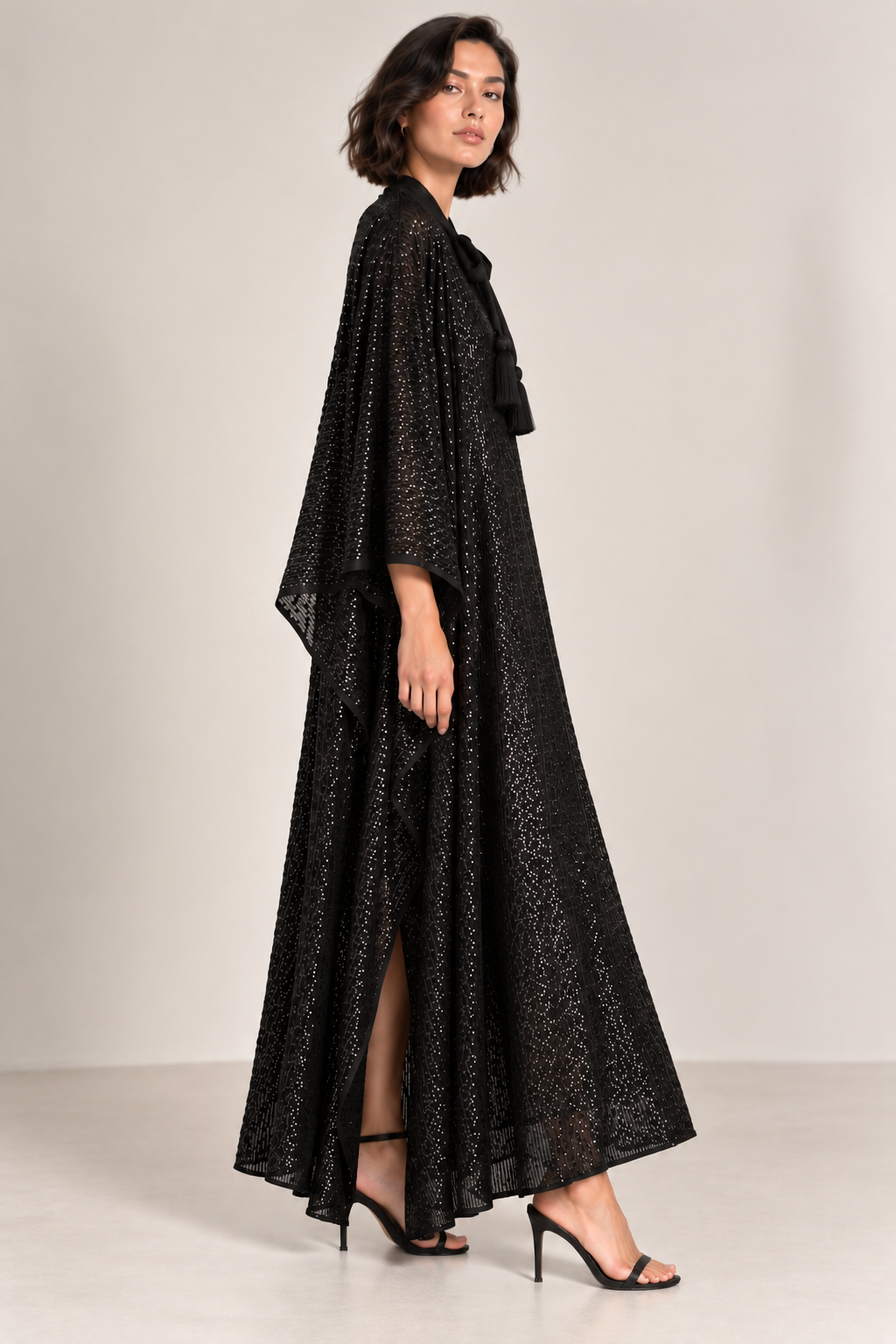 FATI SEQUIN KAFTAN