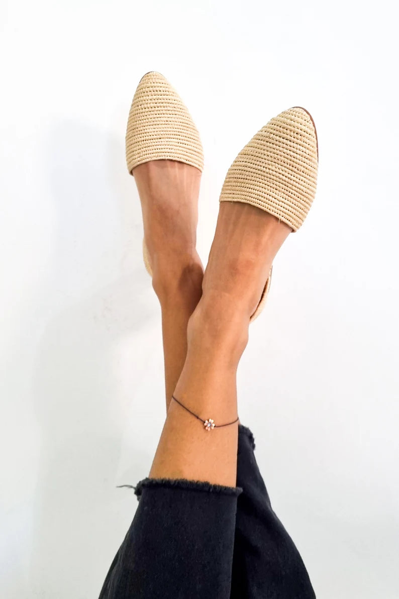 CHELSEA NATURAL MULE