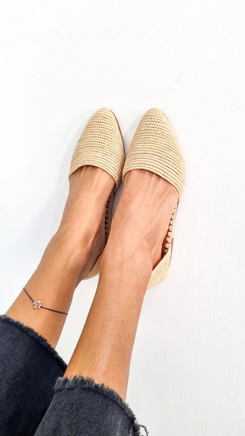 CHELSEA NATURAL MULE