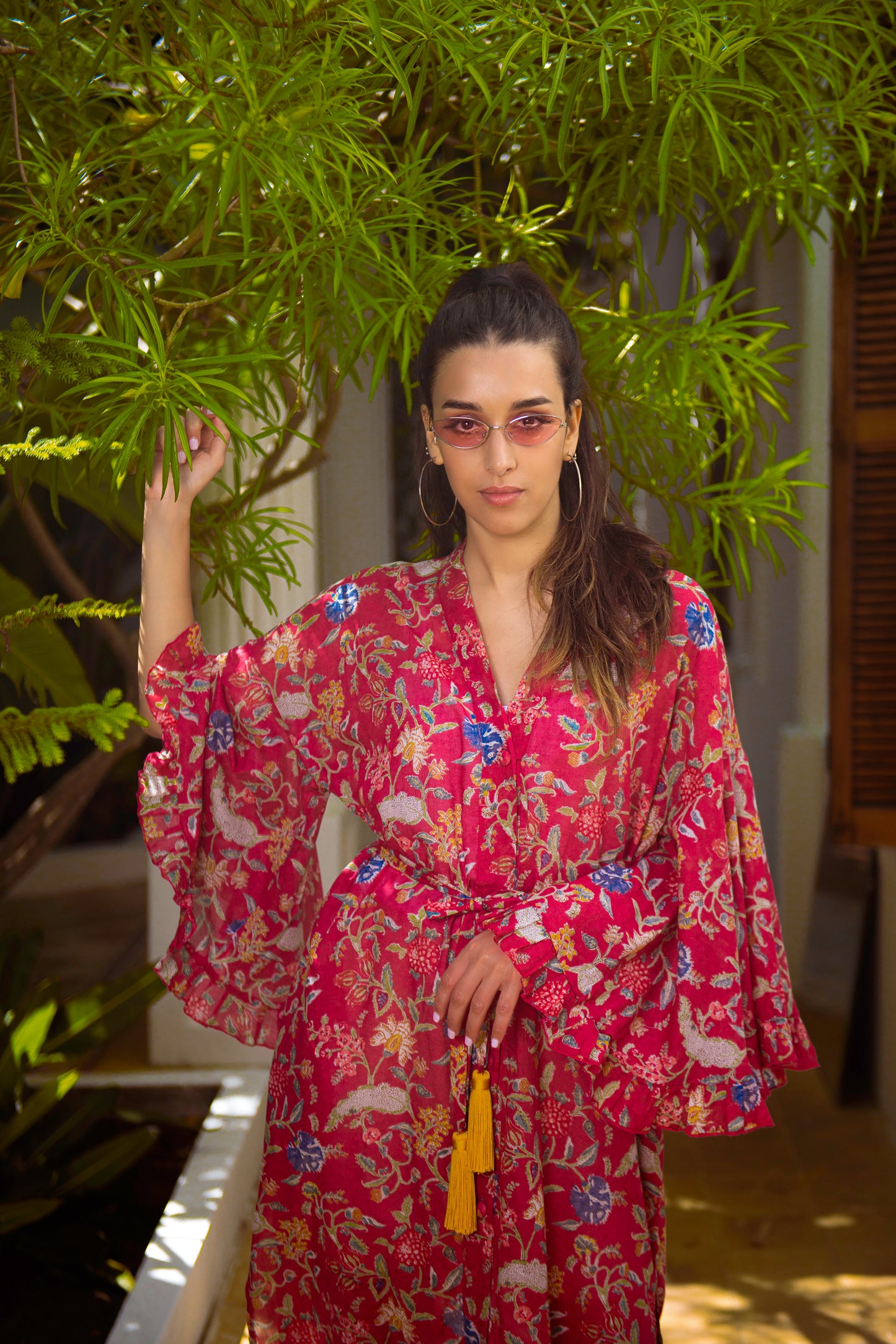 CAFTAN À FLEURS CABO