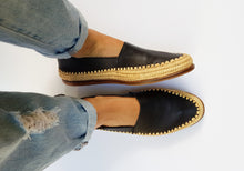 CECILY BLACK RAFFIA ESPADRILLE - Milsouls