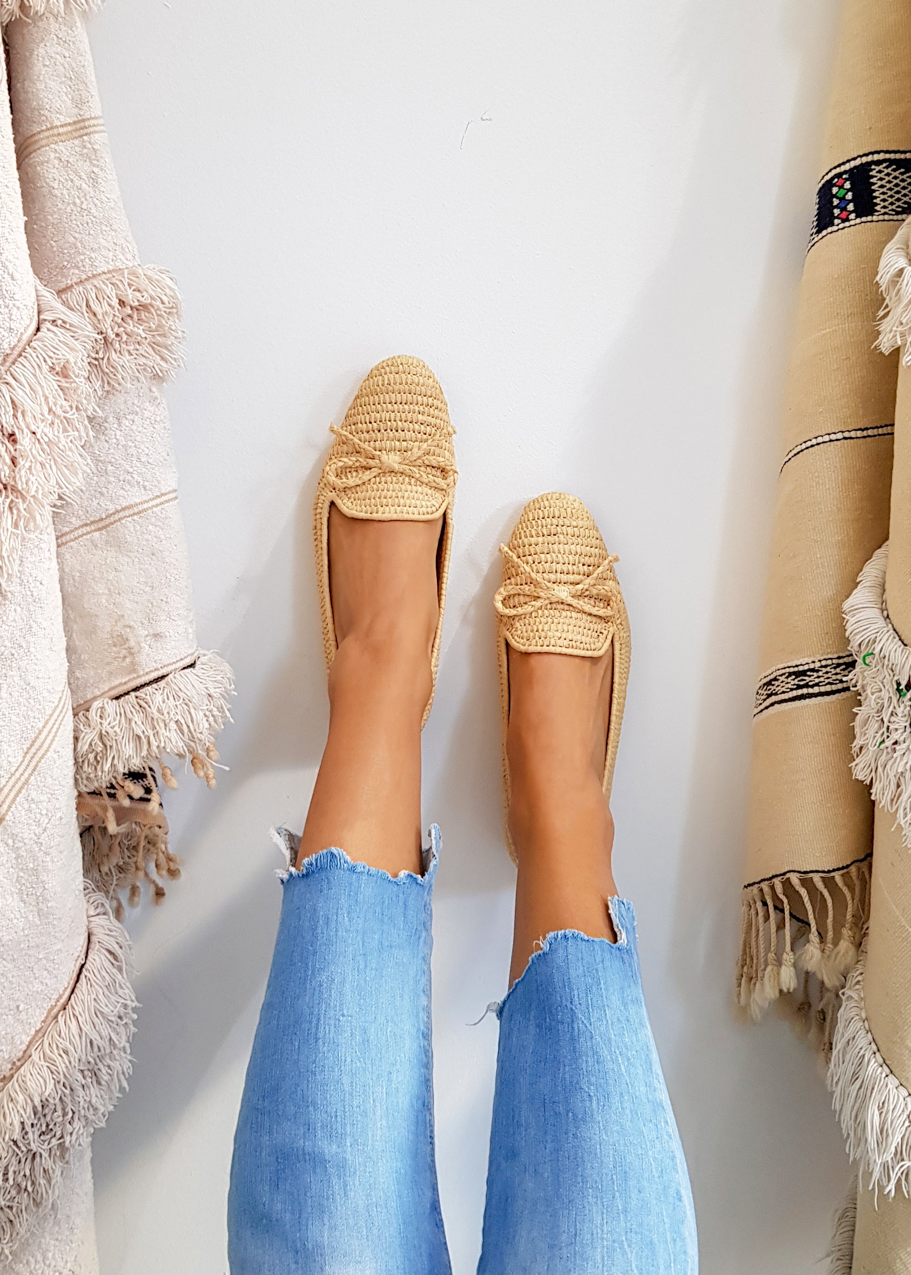 BOWIE RAFFIA LOAFER - Milsouls