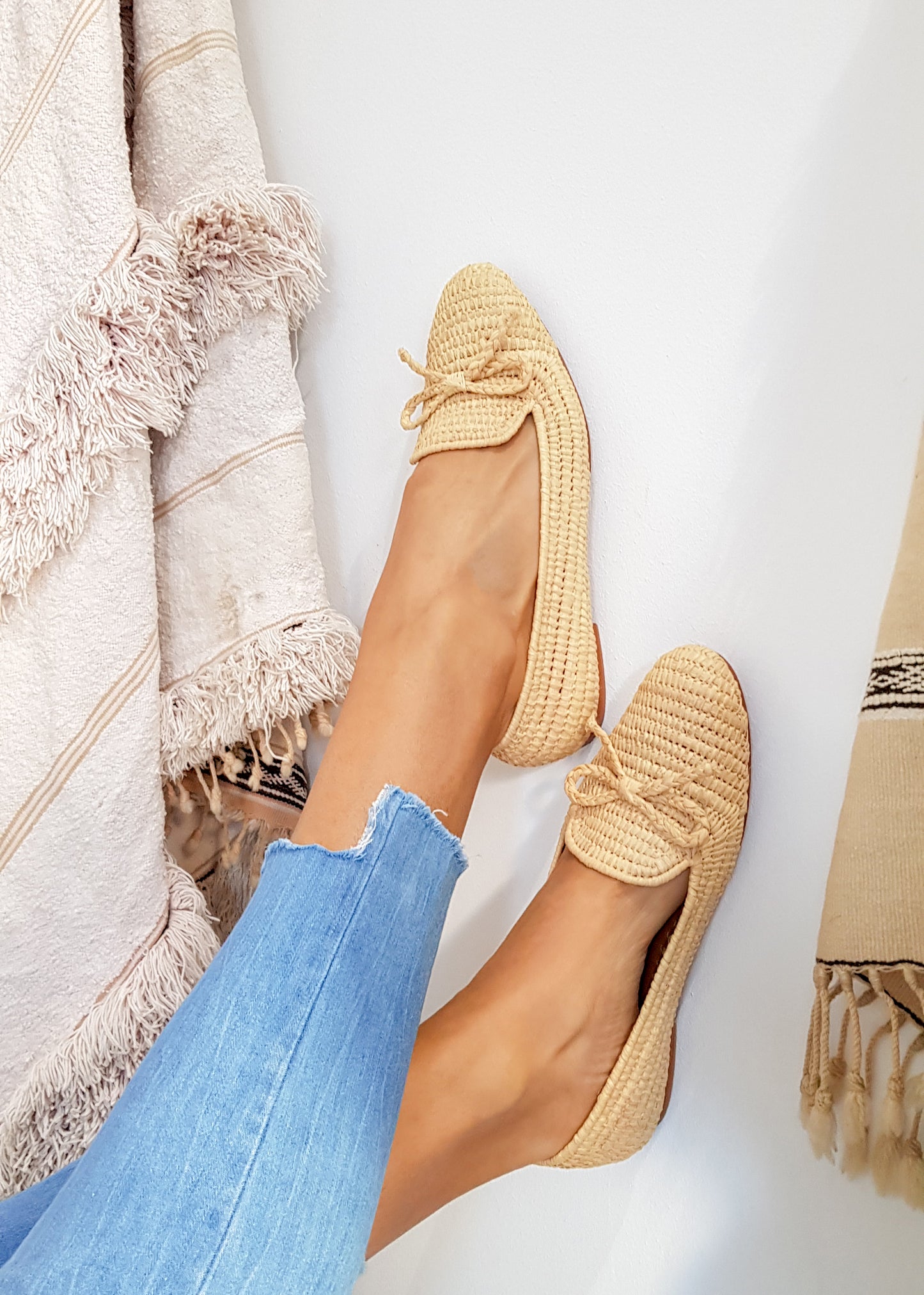 BOWIE RAFFIA LOAFER - Milsouls
