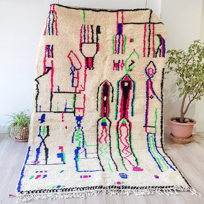 ATLAS ROADS MOROCCAN RUG - Milsouls