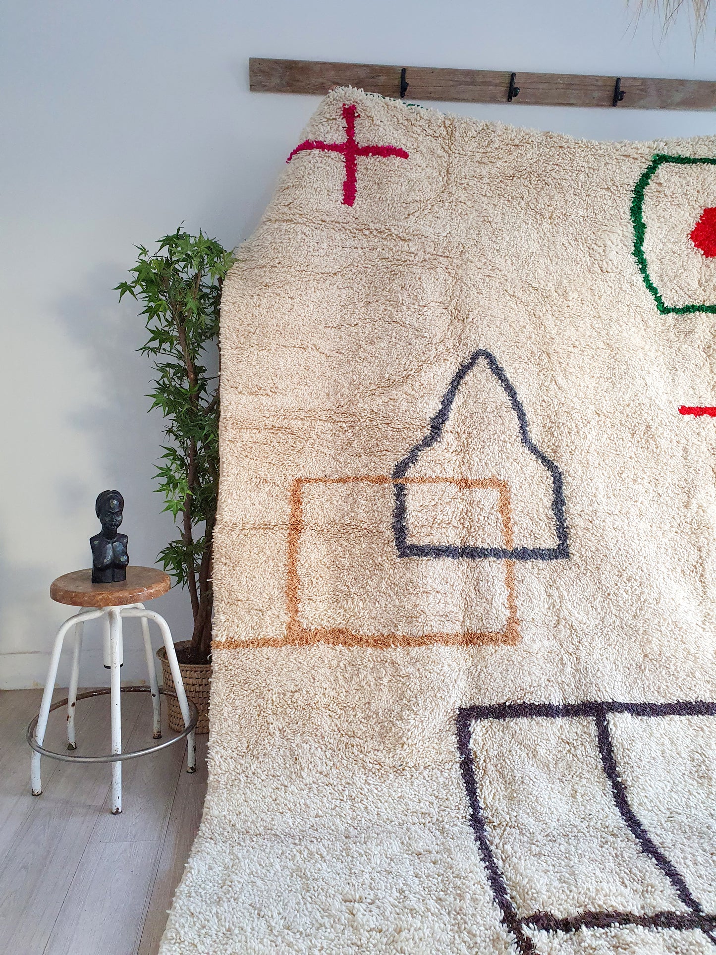 TAPIS EN LAINE GALAXIE