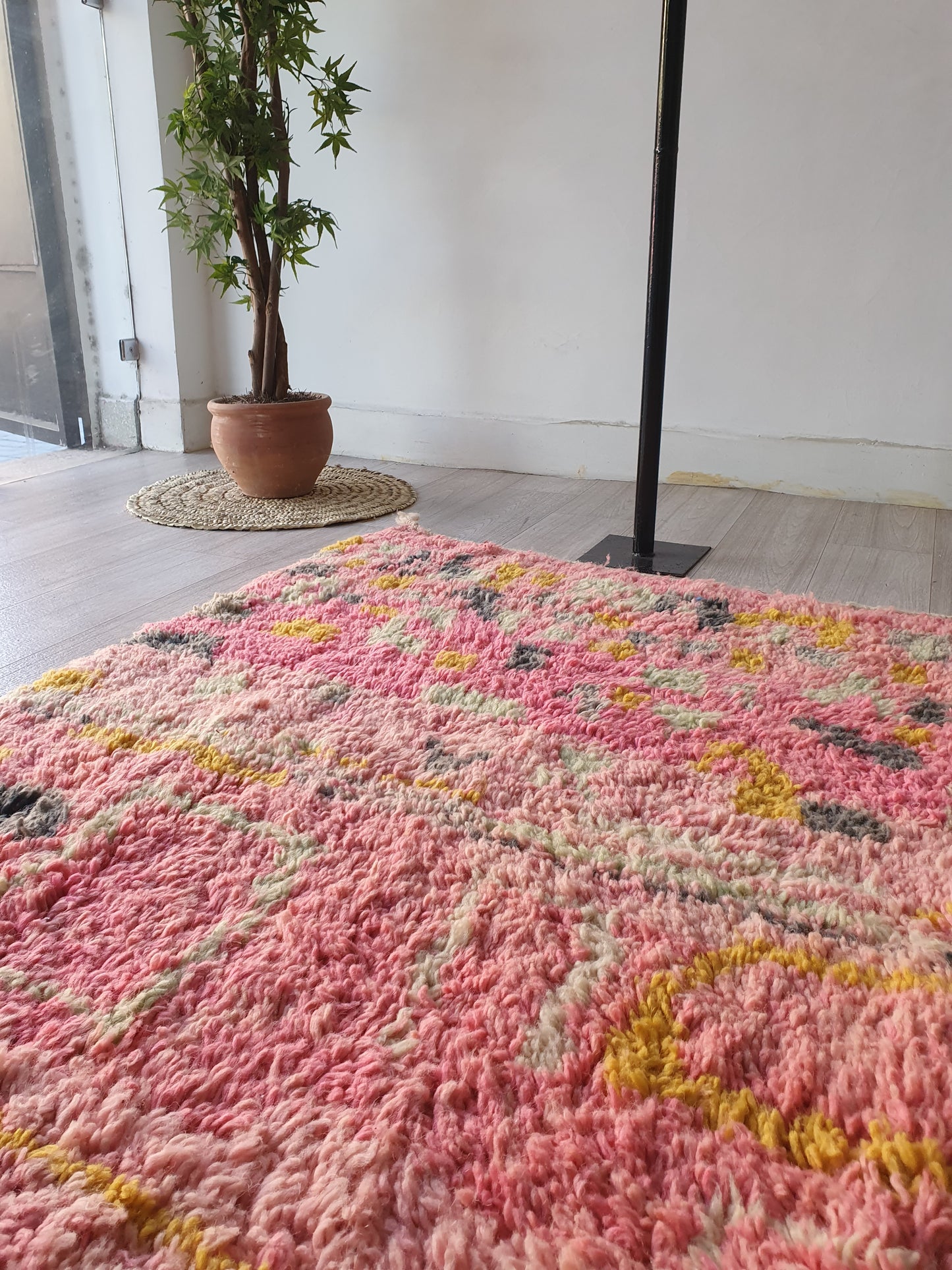 TAPIS MAROCAIN ROSE