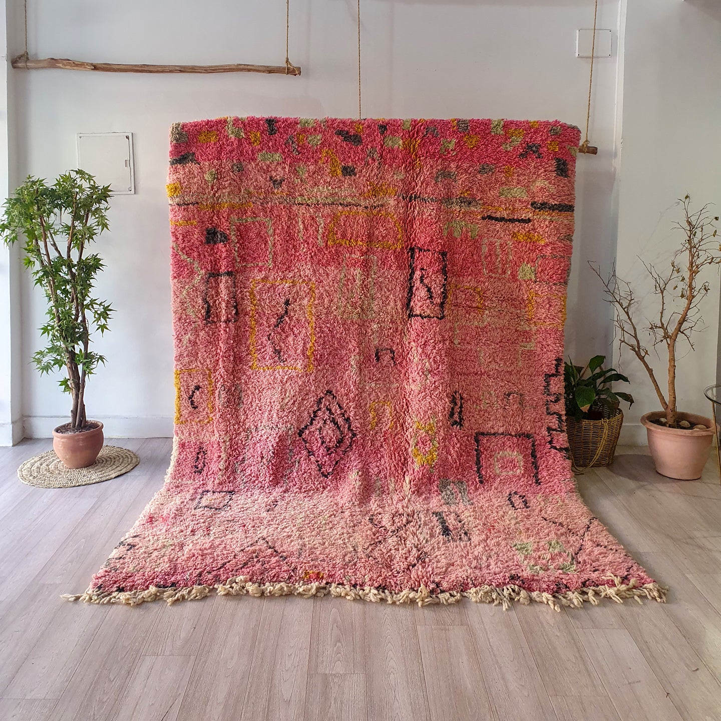 PINK MOROCCAN RUG