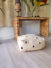KILIM CREAMY FLOOR POUF