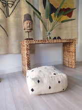 KILIM CREAMY FLOOR POUF