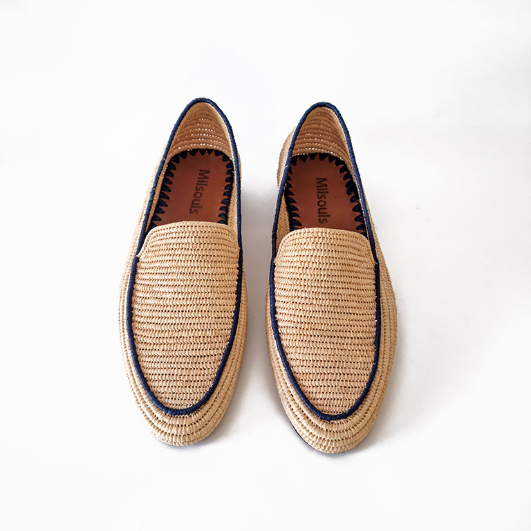 ZAYN RAFFIA LOAFER