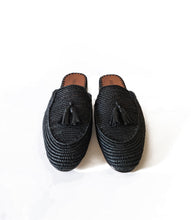 SAINT TASSELS RAFFIA MULES