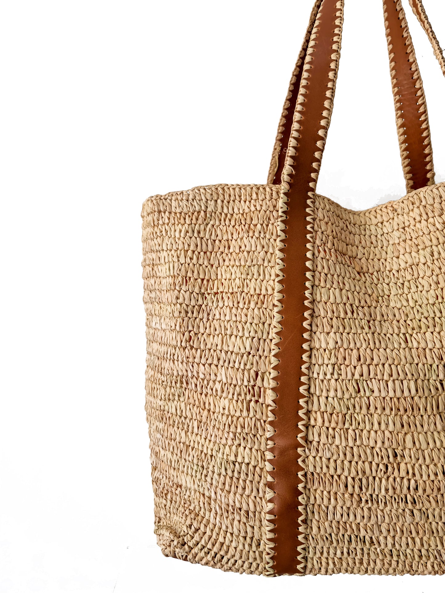 ARYA RAFFIA TOTE BAG