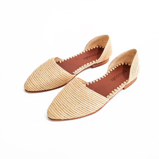 CHELSEA NATURAL MULE