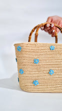 DAISY RAFFIA BASKET