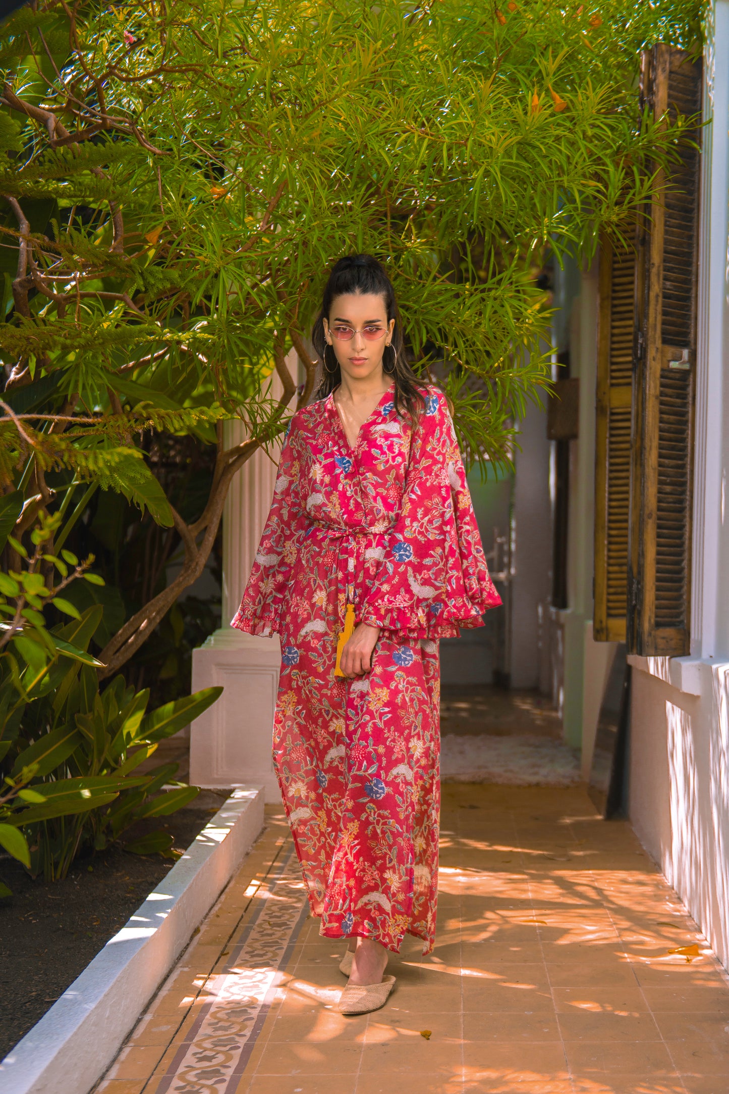 CAFTAN À FLEURS CABO