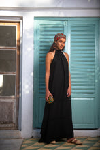 SOHO BLACK LINEN DRESS