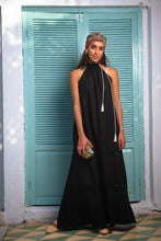 SOHO BLACK LINEN DRESS