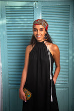 SOHO BLACK LINEN DRESS