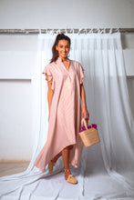 RUFFLE TUNIC KAFTAN