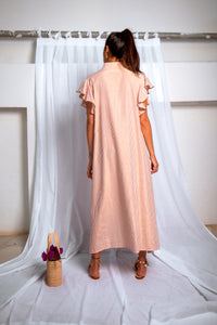 RUFFLE TUNIC KAFTAN