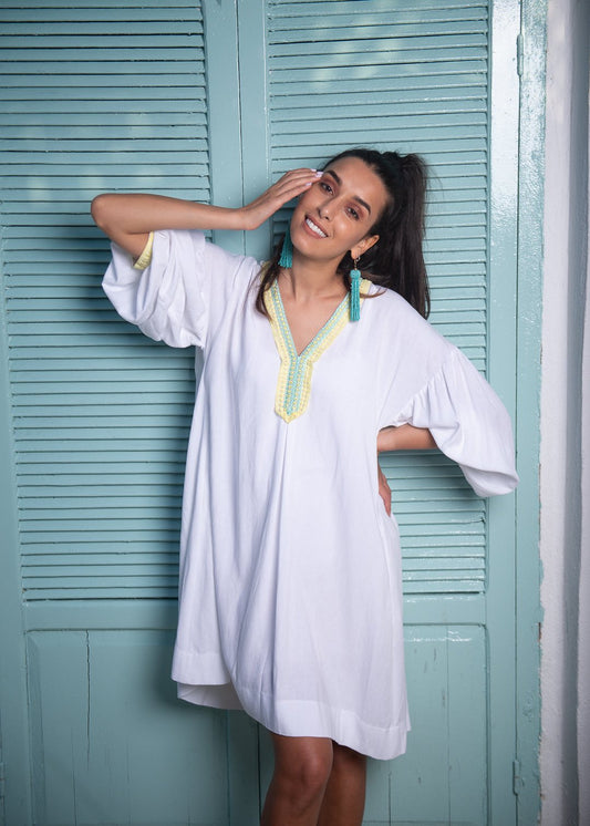 ROBE EN LIN DONNA