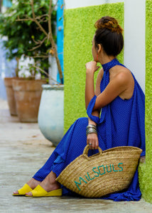 SOHO BLUE MAXI DRESS - Milsouls