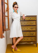 MARTINA WHITE LINEN DRESS - Milsouls