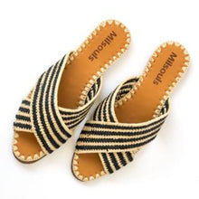 MADISON RAFFIA SANDALS